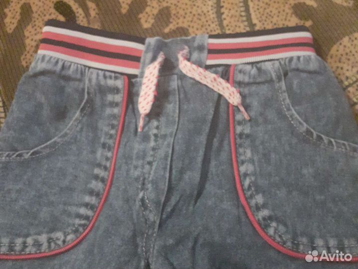 Джинсы для девочки 122