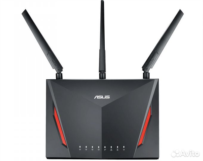 Wi-Fi роутер asus RT-AC86U, черный