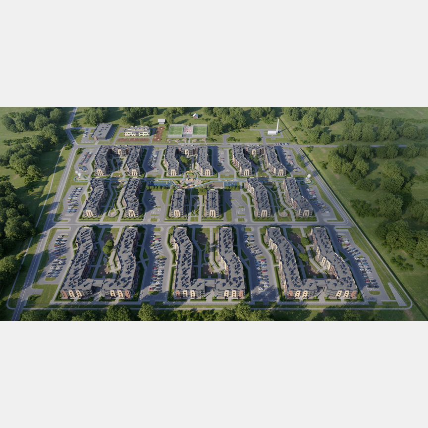 1-к. квартира, 40,9 м², 2/3 эт.