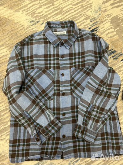 Zara джинсы и рубашка на мальчика