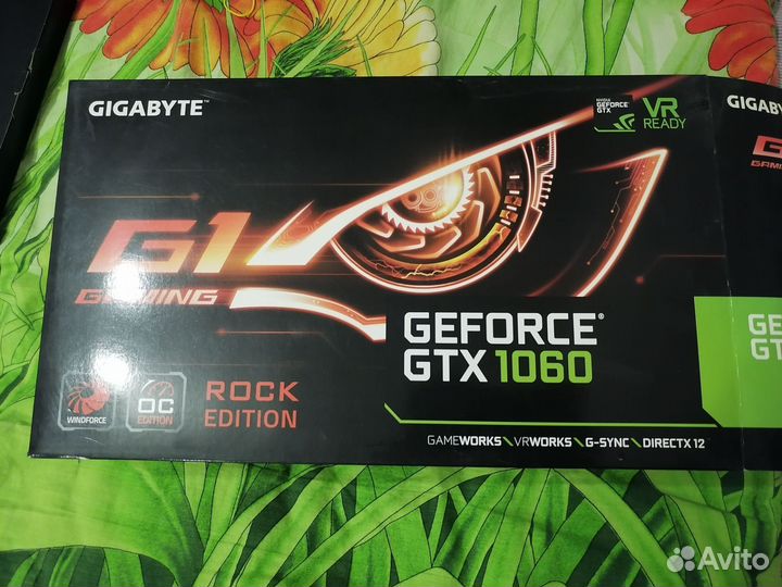 Видеокарта 1060 6gb