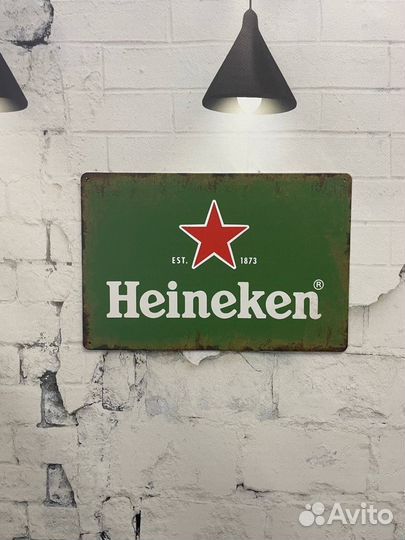 Декор на стену Heineken