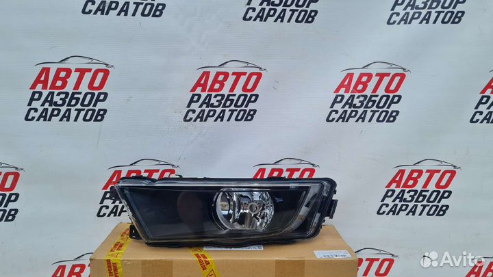 Противотуманная фара левая Skoda Octavia a7