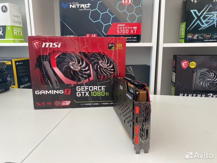 Видеокарта MSi GTX 1080 ti 11 gb gaming X