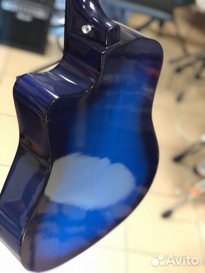 Гитара акустическая новая с узким грифом