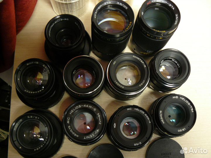 Объектив Гелиос 44-2, -4,6,7,77, и другие