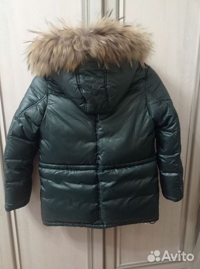 Пуховик moncler детский 134