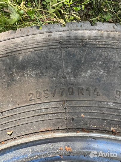 Литые колеса в сборе r14