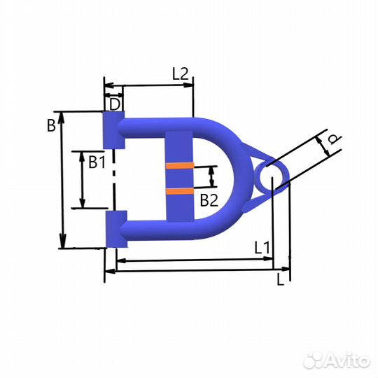Рычаг подвески нижний Hunter 7.8 NEW