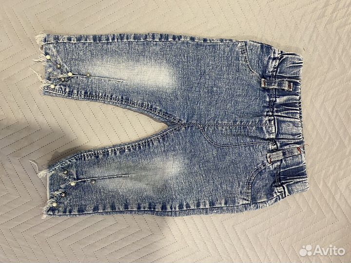 Джинсы, штаны на девочку 74-80