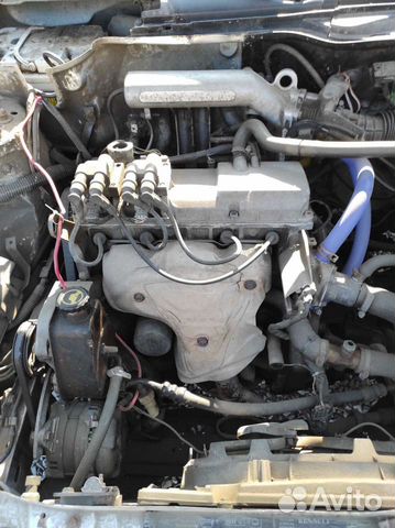Двигатель Рено Меган1 1,6 8Клап 1998г