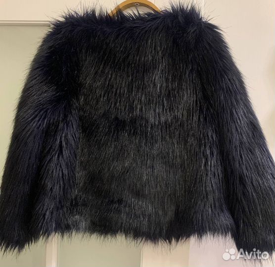 Детская меховая куртка H&M 140