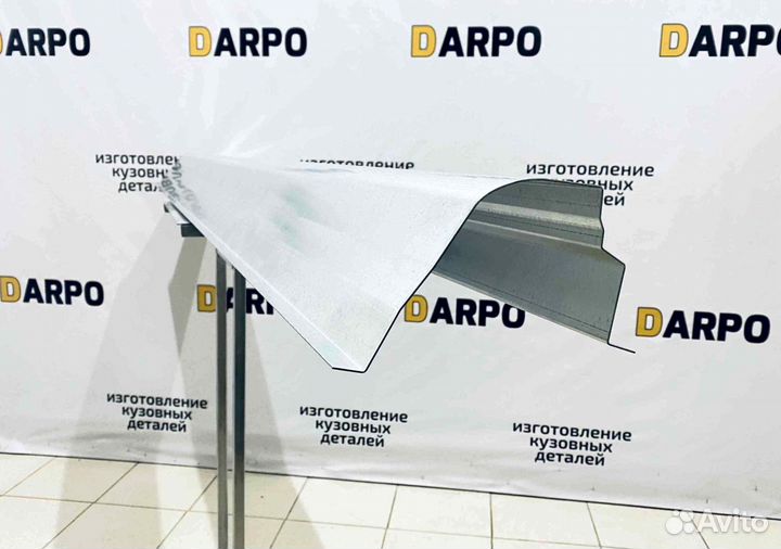 Пороги для Chevrolet Aveo T200 2002-2008