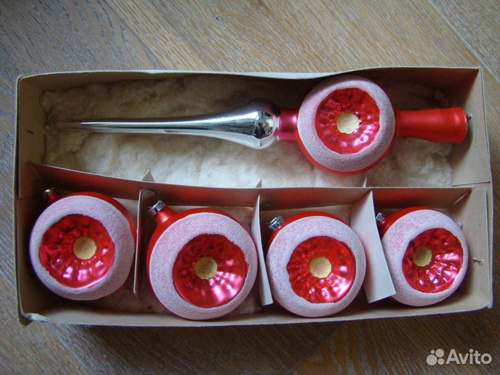 Елочные игрушки СССР