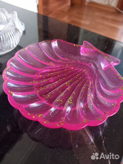 Шкатулки, вазочки из смолы. Ручная работа