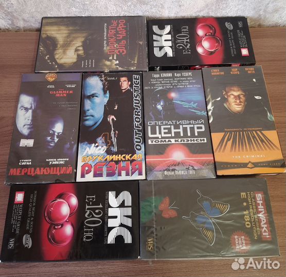 Видеокассеты vhs