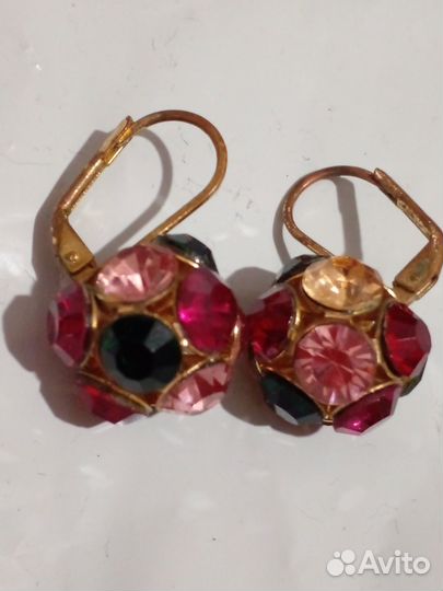 Серьги винтаж