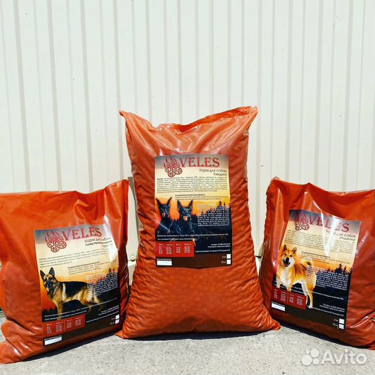 Сухой корм для собак