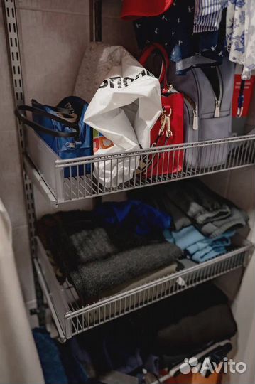 Система хранения для гардеробной комнаты Aristo