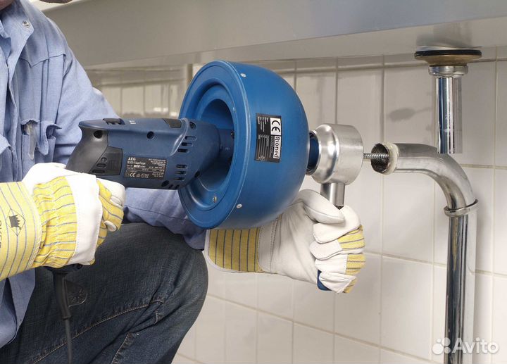 Прочистка канализации Устранение засоров Сантехник