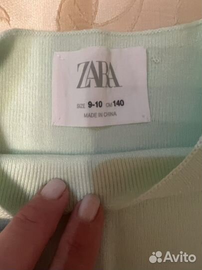 Велосипедки и топ Zara