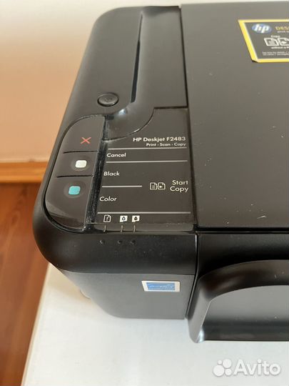 Принтер 3 в 1 (сканер, копир) hp deskjet цветной