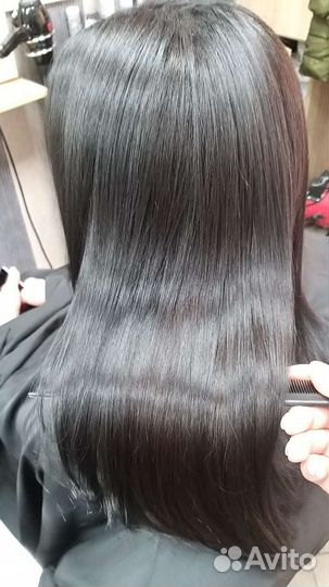 Кератин, окрашивание волос, парикмахер