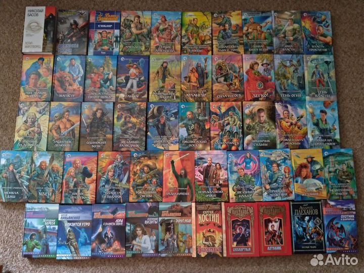 Фантастический боевик и фэнтези, 15 авторов, 51кн