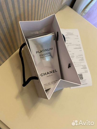 Chanel Egoiste Platinum Оригинал + Чек