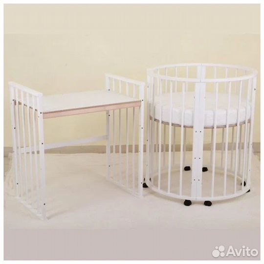 Кроватка круглая и овальная