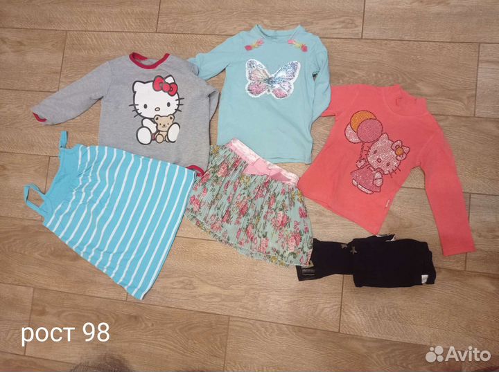 Пакет вещей на девочку 98