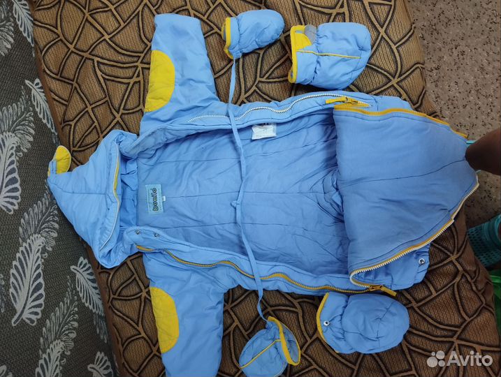 Комбинезон зимний на мальчика