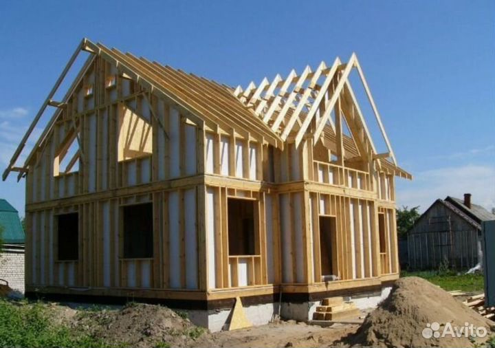 Строительство каркасных домов, пристроек, веранд