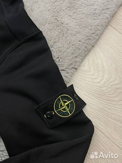 Зип-худи Stone Island цвет чёрный