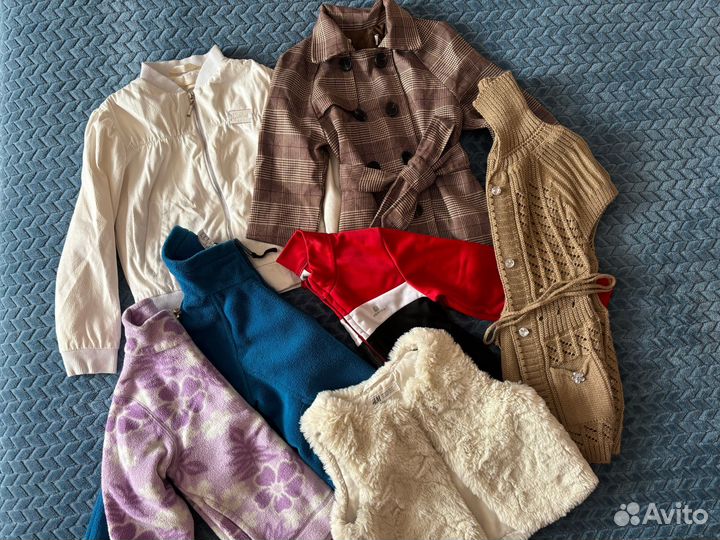 Вещи пакетом на девочку 98-110