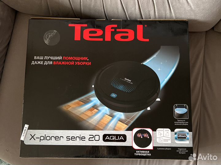 Продам робот-пылесос Tefal X-plorer serie 20 aqua