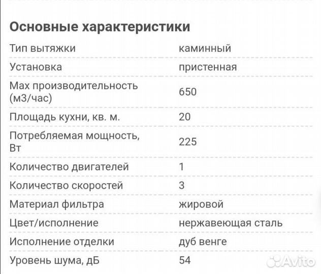 Кухонная вытяжка