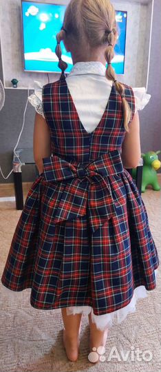 Школьное платье