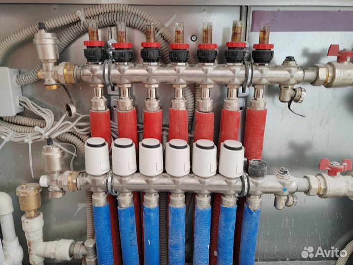 Монтаж водоснабжение и отопление