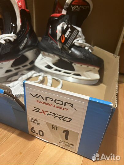Хоккейные коньки Bauer vapor 3x pro