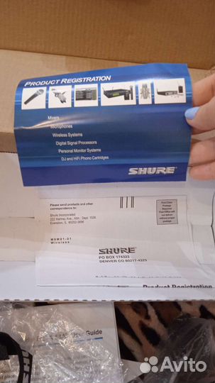 Микрофон shure beta 58a