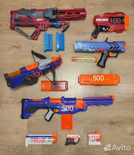 Бластеры nerf