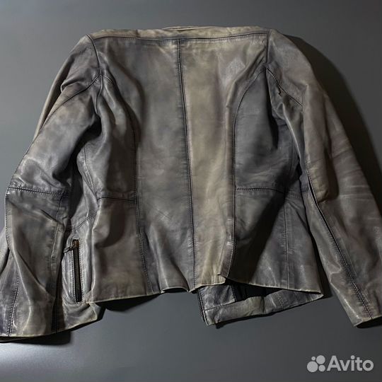 Винтажная косуха с эффектом потертости