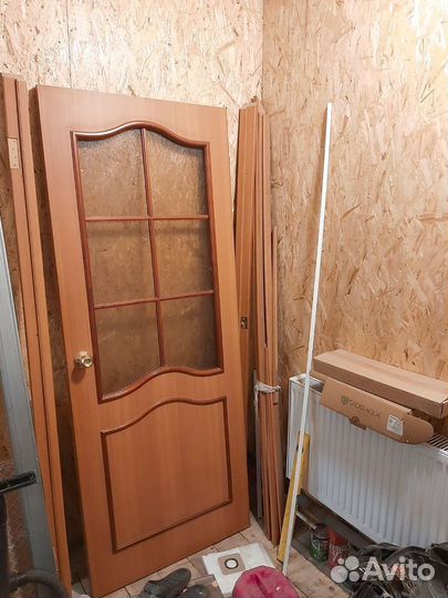 Двери межкомнатные б/у