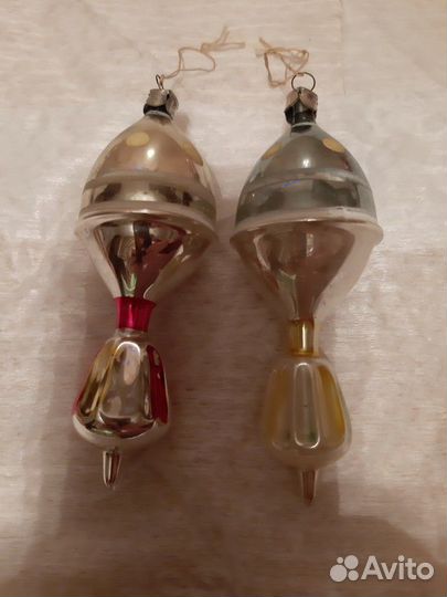 Ёлочные игрушки СССР