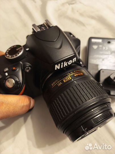 Фотоаппарат nikon d3200 kit 18-55vr
