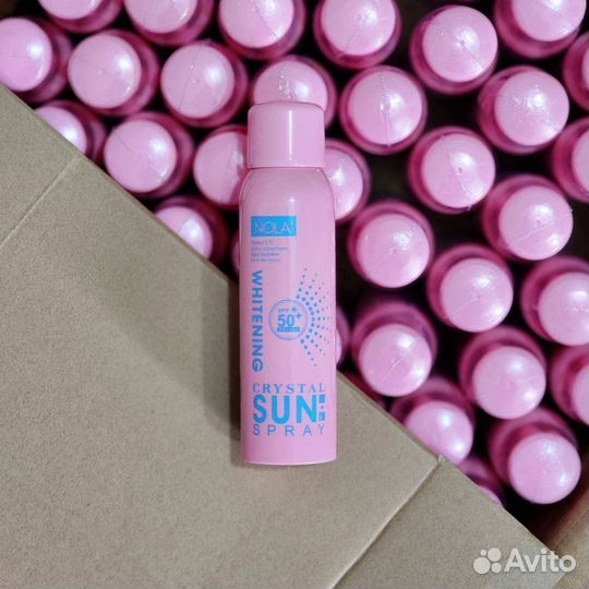Солнцезащитный спрей spf 50