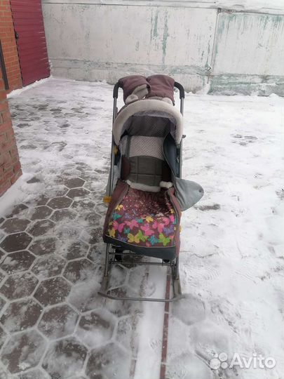 Санки коляска