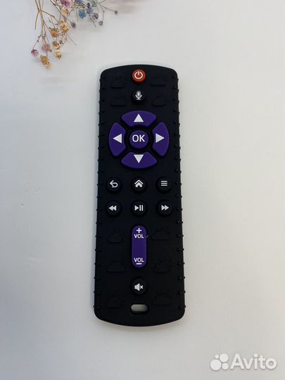 Пульт детский, грызунок из пищевого силикона