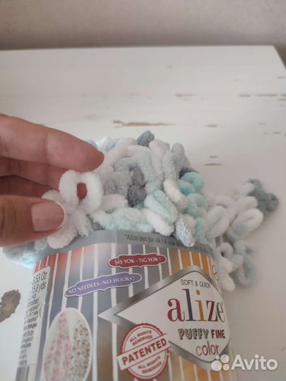 Пряжа alize puffy fine